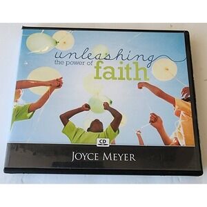 Joyce Meyer unleashing the power of faith 3 CD set‎  Christian inspirational